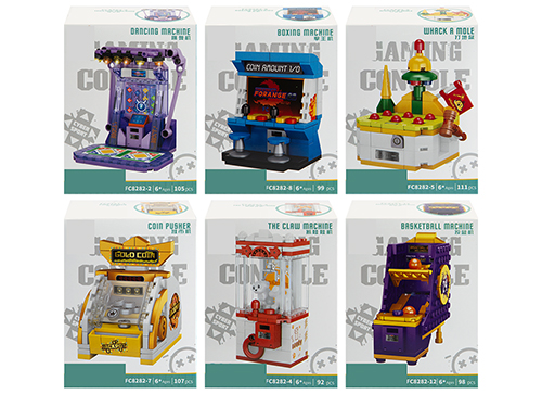 ARCADE FUN Giochi Luna Park – Costruzioni – In box 6ass…x12…x96